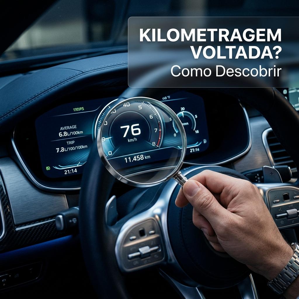 Como saber se a quilometragem foi adulterada sem abrir o motor?